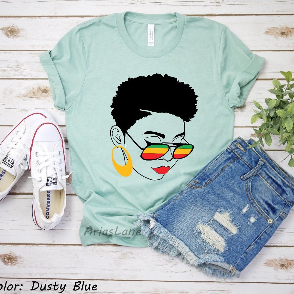 Black Women Shirt, African American Shirt